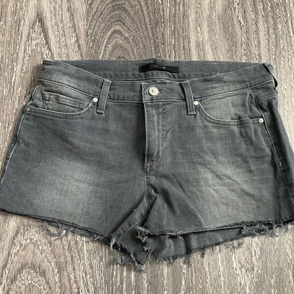 Joe’s Jeans cutoff gray denim shorts